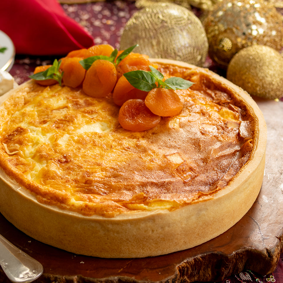 Quiche de Brie e Damasco