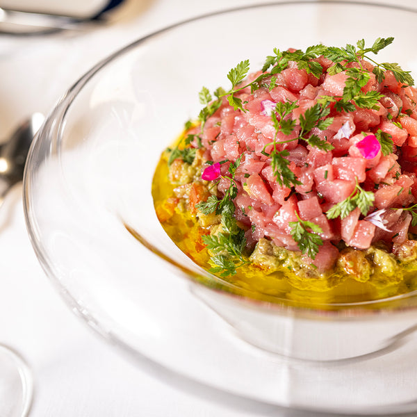 Tartar de Atum com Vinagrete de Avocado