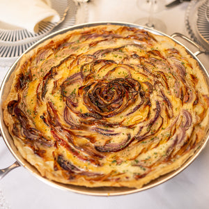 Torta de Cebola e Bacon