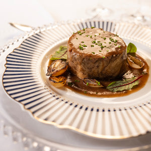 Ballotine de Vitela com molho Bordelaise