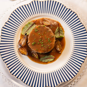 Ballotine de Vitela com molho Bordelaise