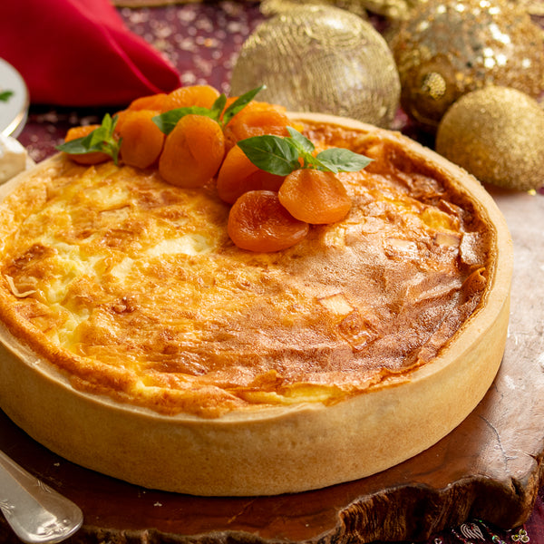 Quiche de Brie e Damasco