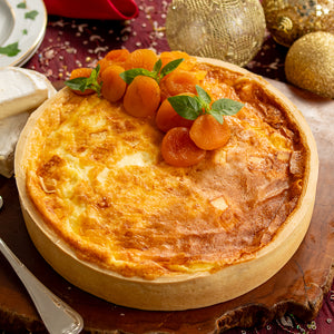 Quiche de Brie e Damasco