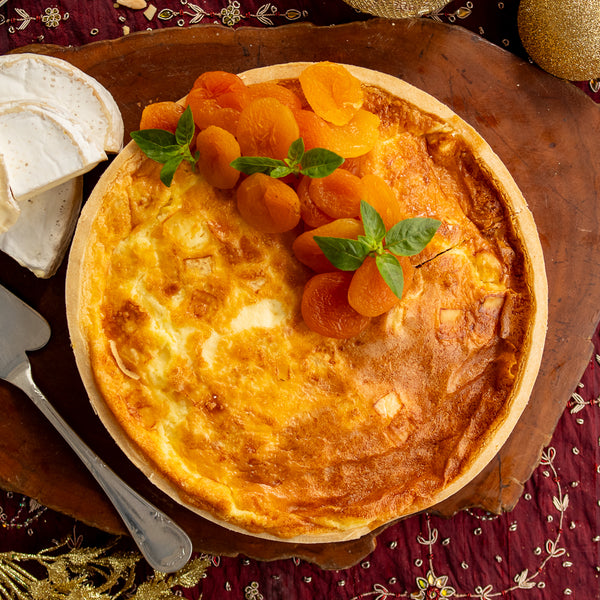 Quiche de Brie e Damasco
