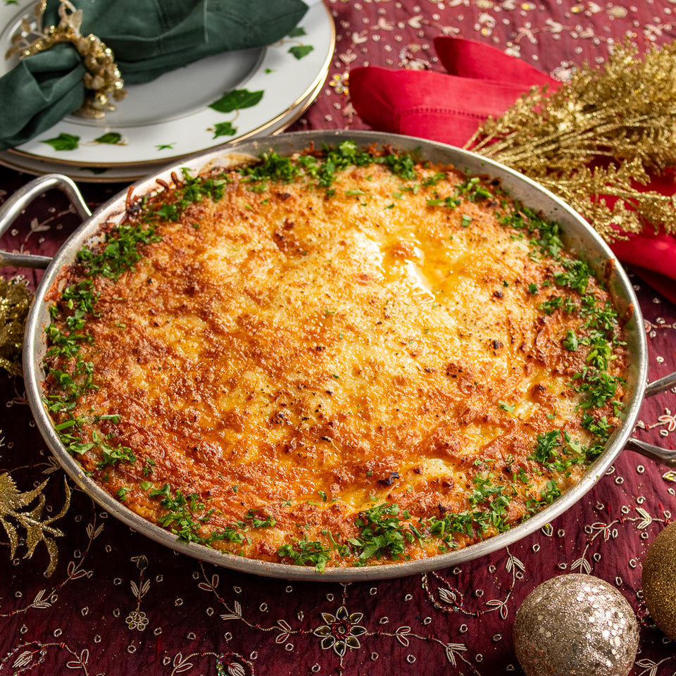 Lasanha com Ragu de Ossobuco com Molho Roti e Bechamel