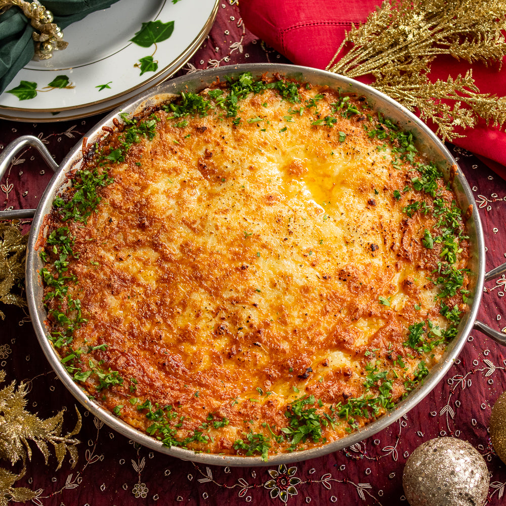 Lasanha com Ragu de Ossobuco com Molho Roti e Bechamel