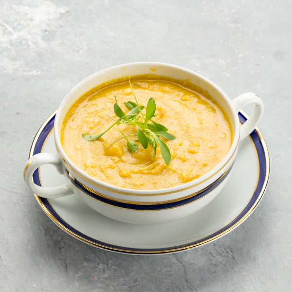 Sopa de Grão de Bico com Especiarias