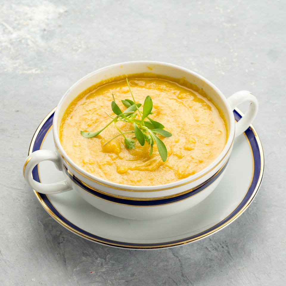 Sopa de Grão de Bico com Especiarias