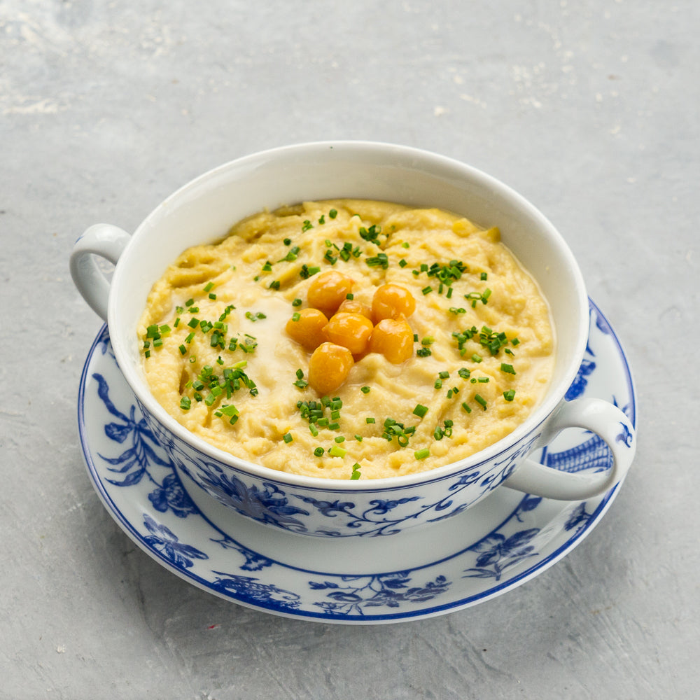 Sopa de Grão de Bico com Especiarias