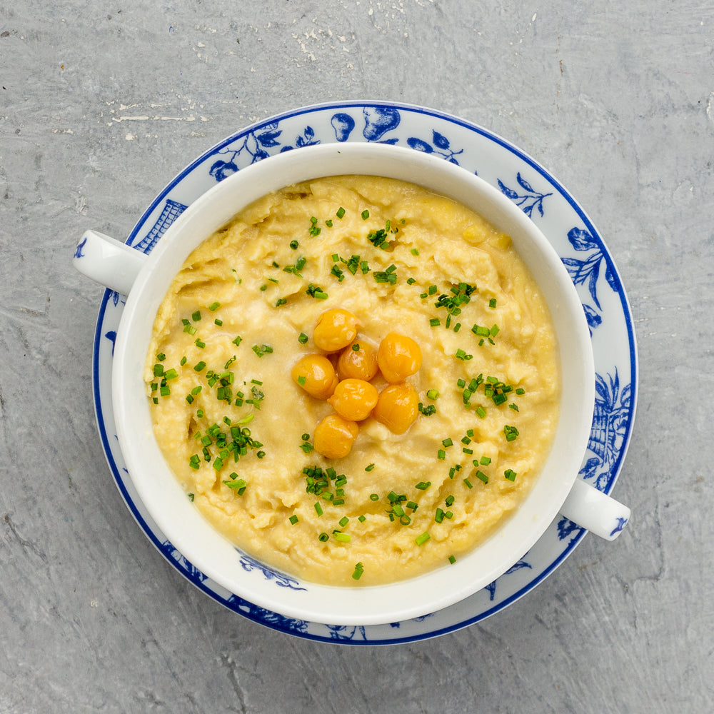 Sopa de Grão de Bico com Especiarias