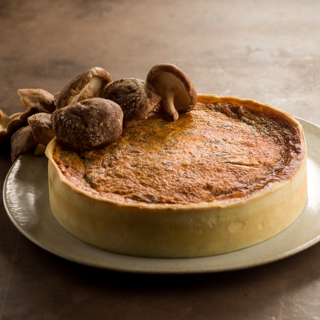 Quiche de Shitakes