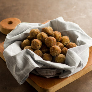 Bolinho de Cordeiro com Queijo Feta