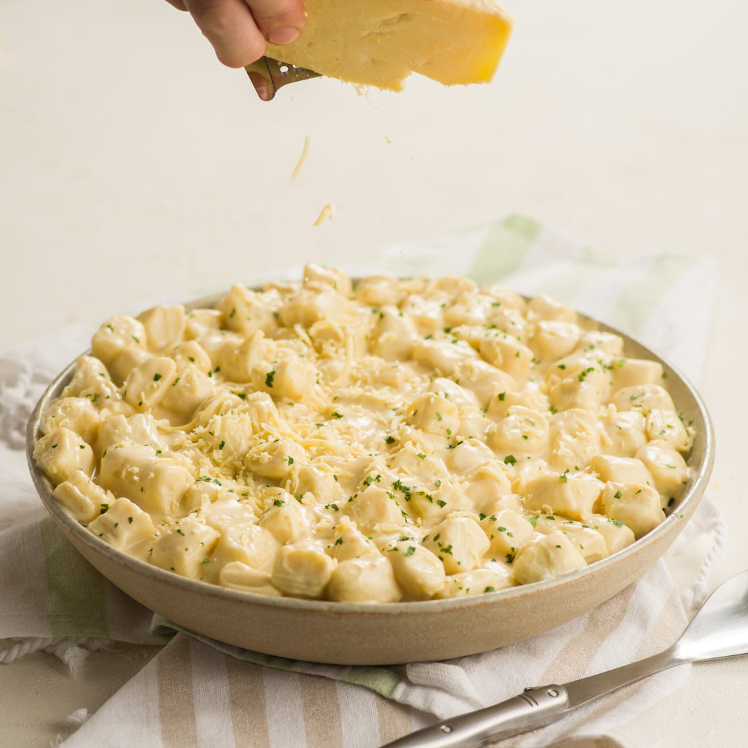 Nhoque de Batata com Molho Fresco de Parmesão