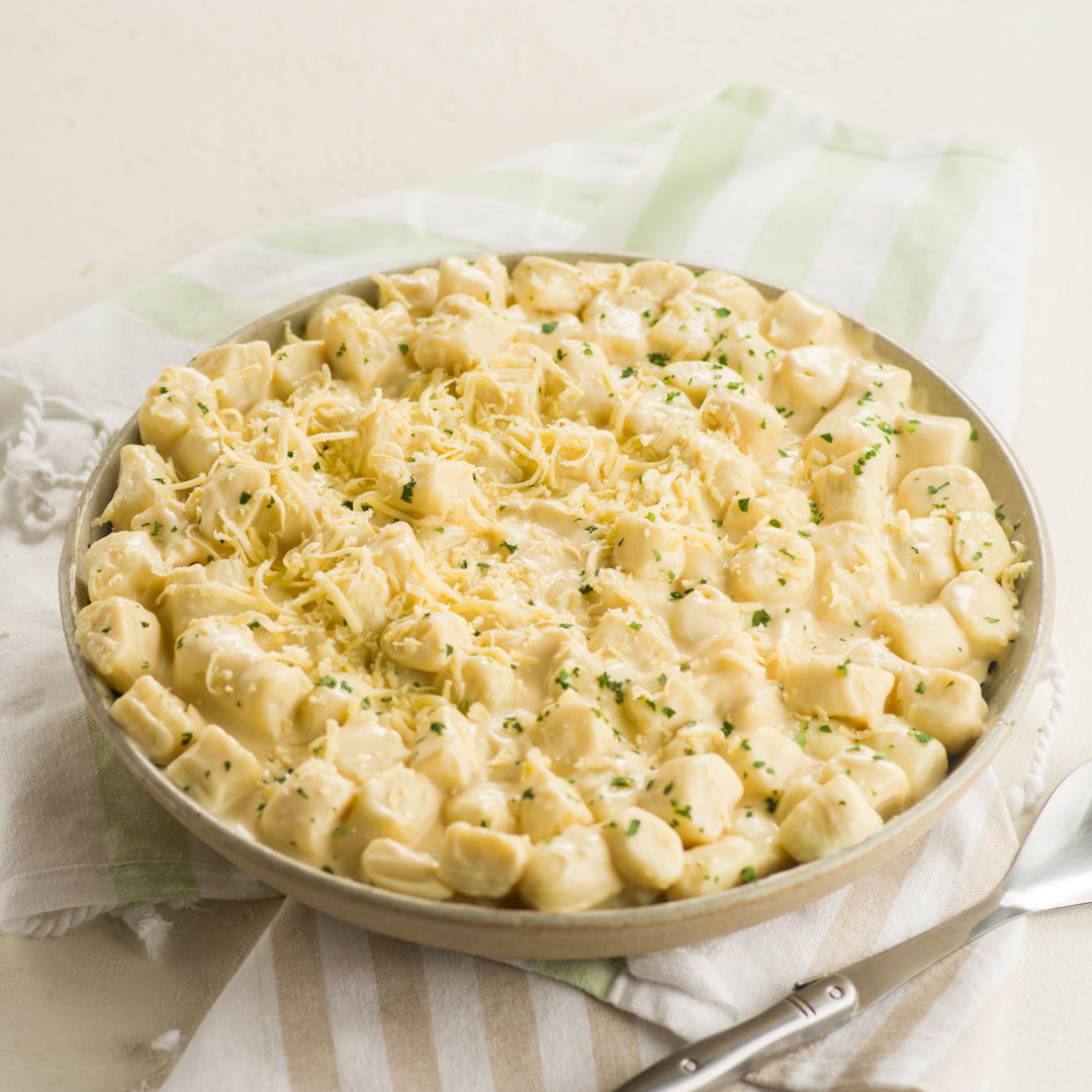 Nhoque de Batata com Molho Fresco de Parmesão