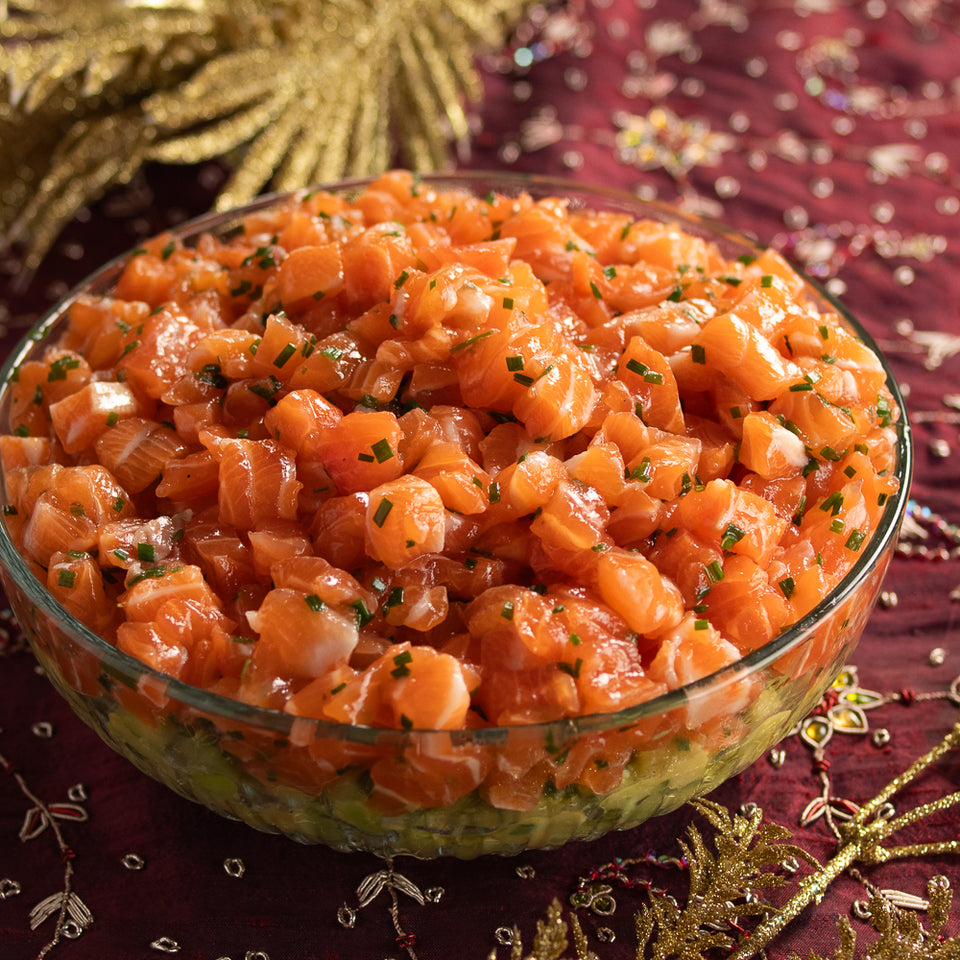 Tartar de Salmão com Avocado