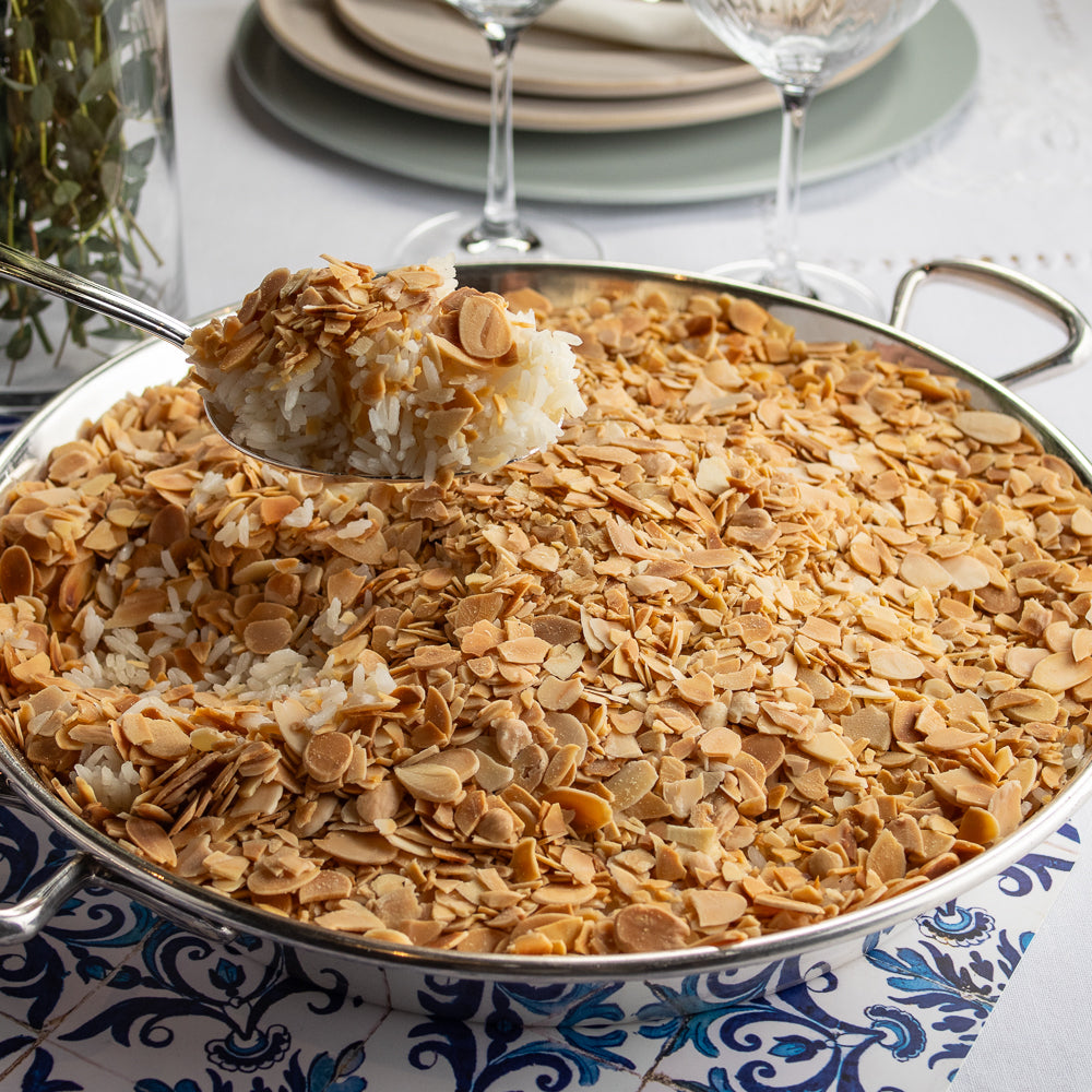 Arroz com Amêndoas