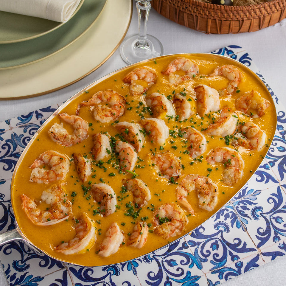 Bobó de Camarão com Acaçá