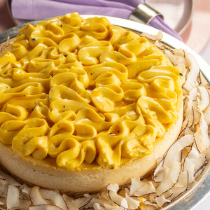 Cheesecake de Coco e Baunilha