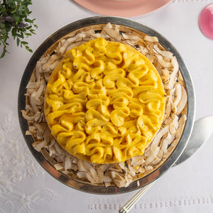 Cheesecake de Coco e Baunilha