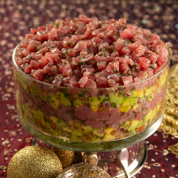 Tartar de Atum com Vinagrete de Avocado
