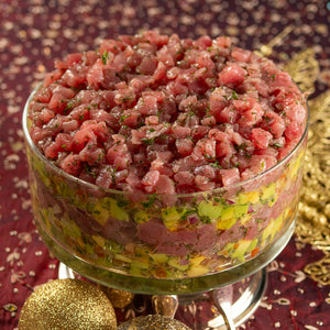 Tartar de Atum com Vinagrete de Avocado