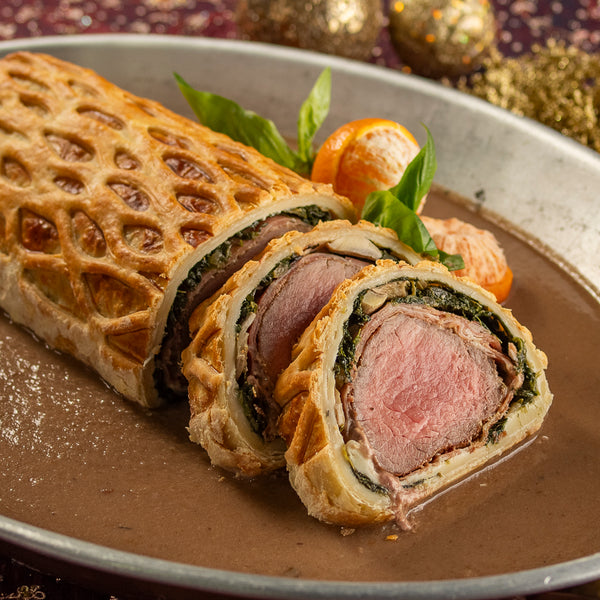 Boeuf Wellington com Molho de Conhaque