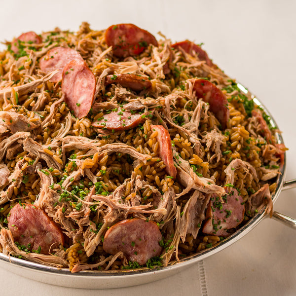 Arroz de Pato com Linguiça Portuguesa e Peito de Pato