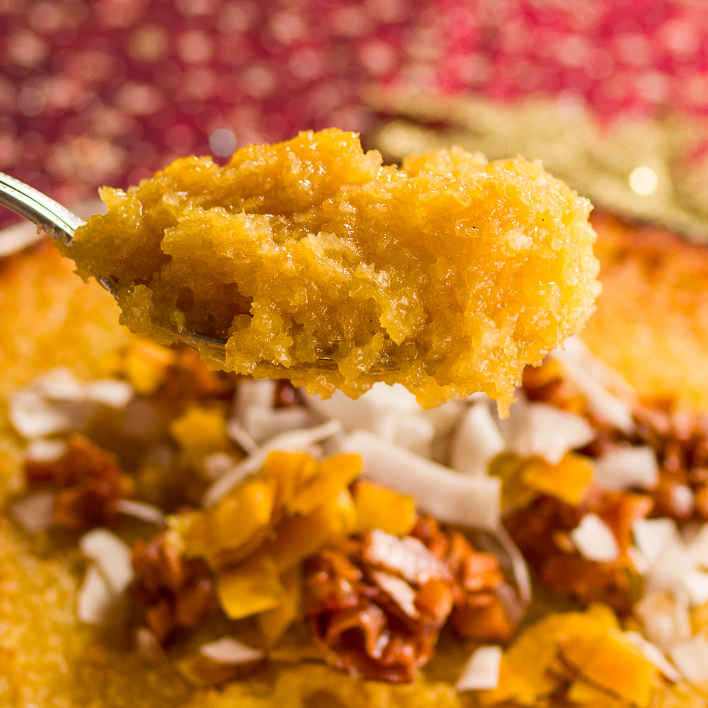 Cocada com Baba de Moça e Chips de Coco