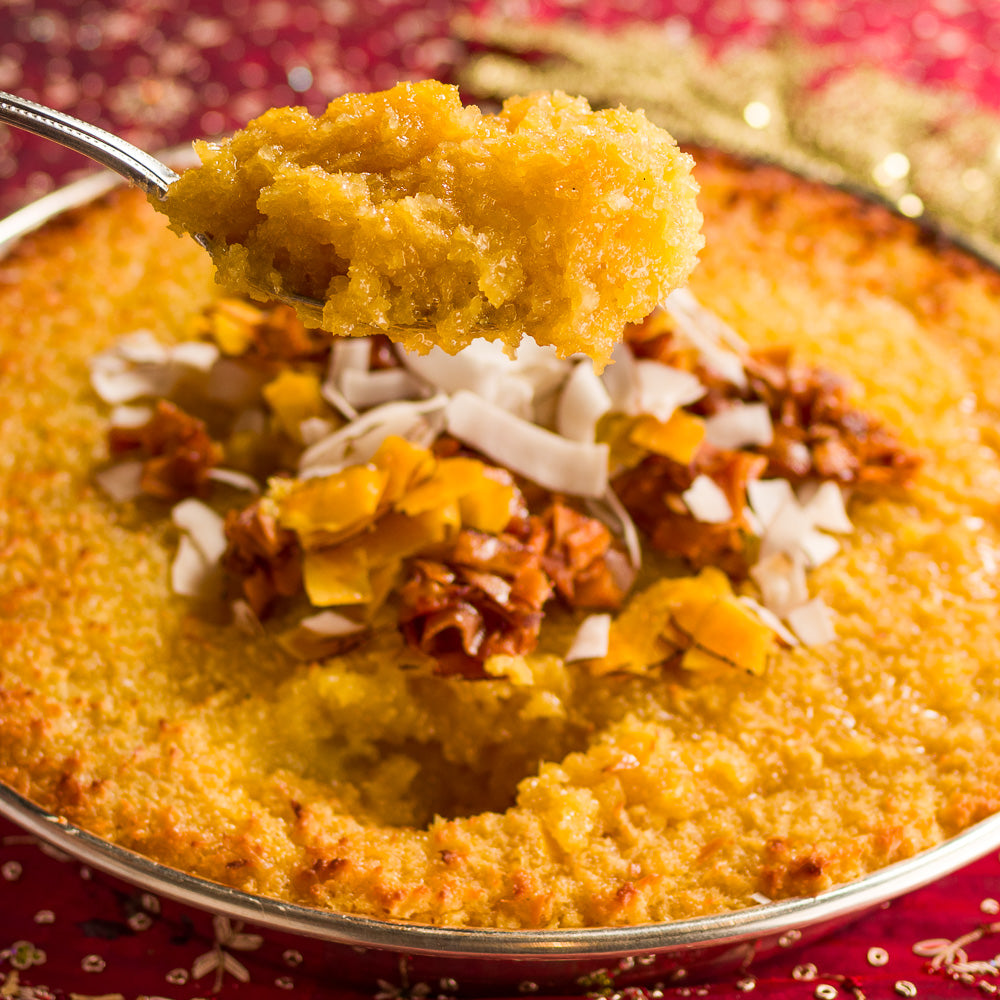 Cocada com Baba de Moça e Chips de Coco