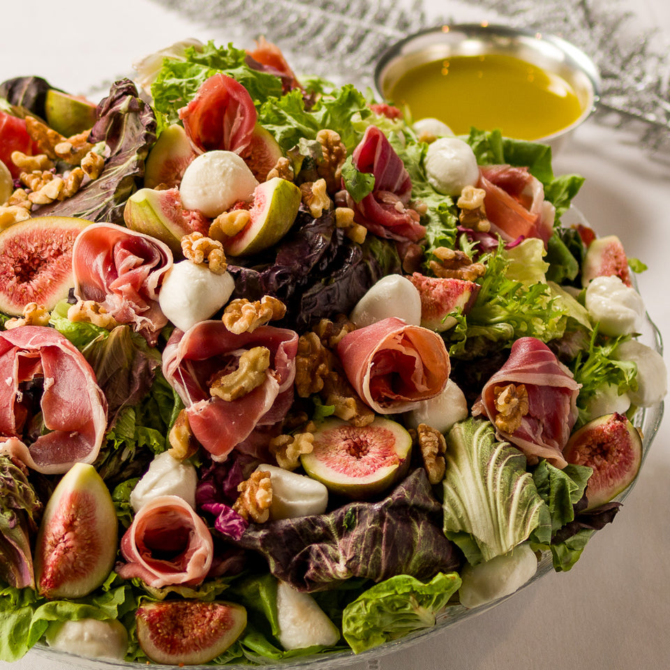 Salada de Figos Montada na Travessa