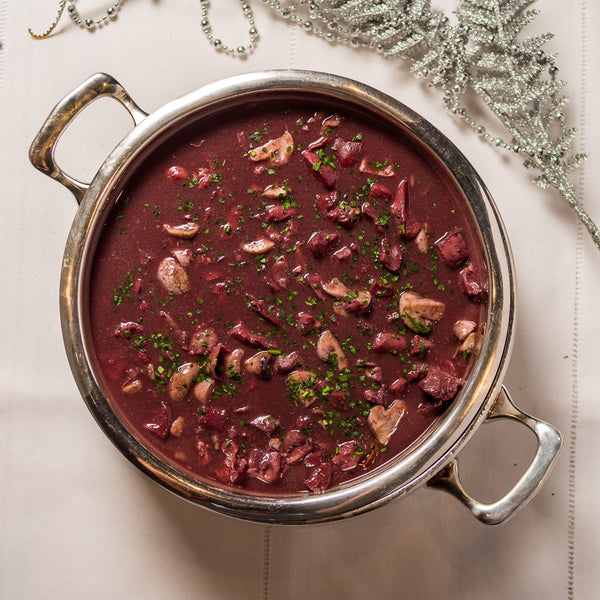 Coq au Vin de Natal