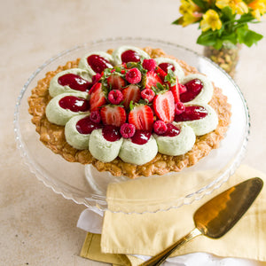 Mil Folhas de Pistache e Frutas Vermelhas