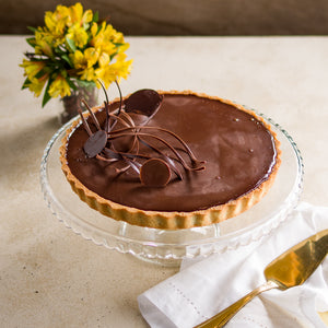 Torta de Chocolate com Caramelo Salgado