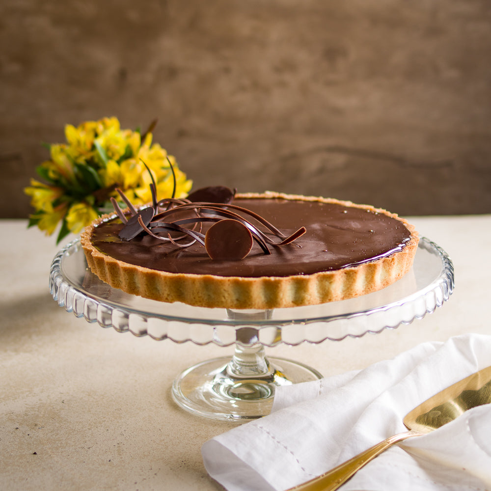 Torta de Chocolate com Caramelo Salgado