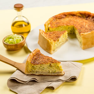 Quiche de Alho Poró