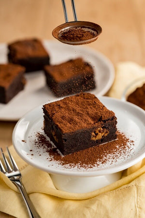 Brownie de Chocolate e Caramelo