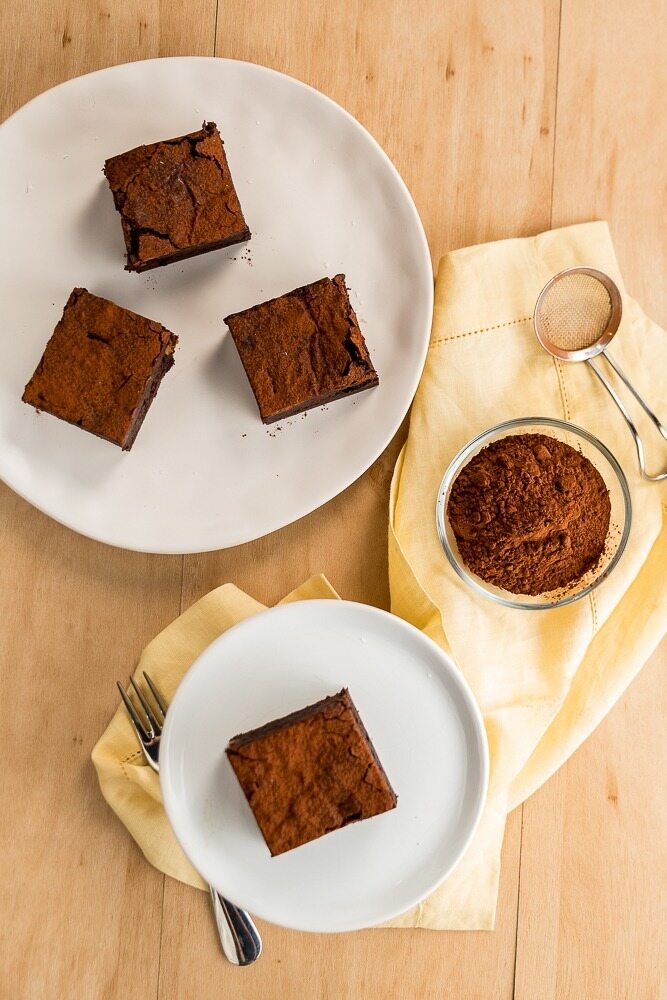 Brownie de Chocolate e Caramelo